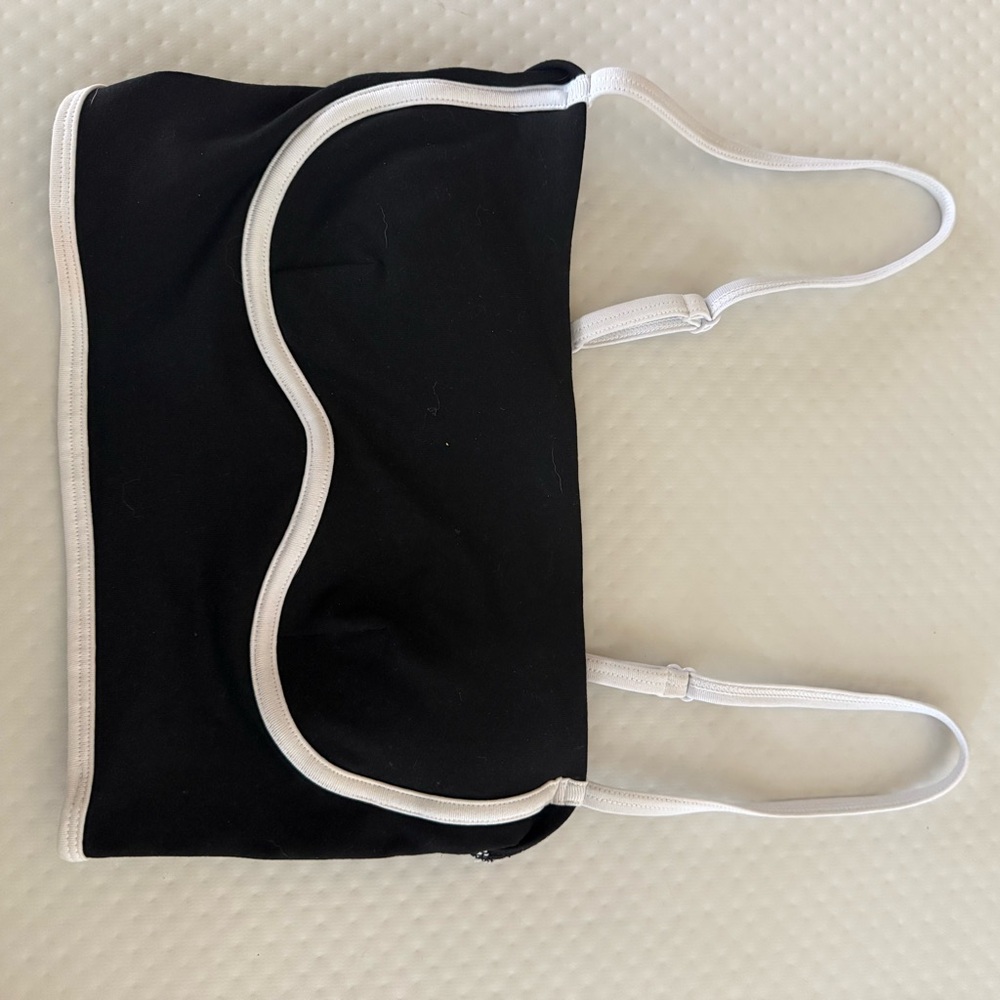 ALO Yoga Black and White Bra